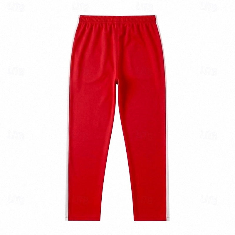 Swobodny Side-Stripe spodnie dresowe