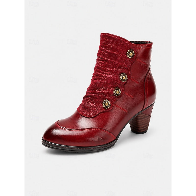 Heeled botki
