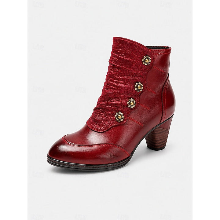 Heeled botki