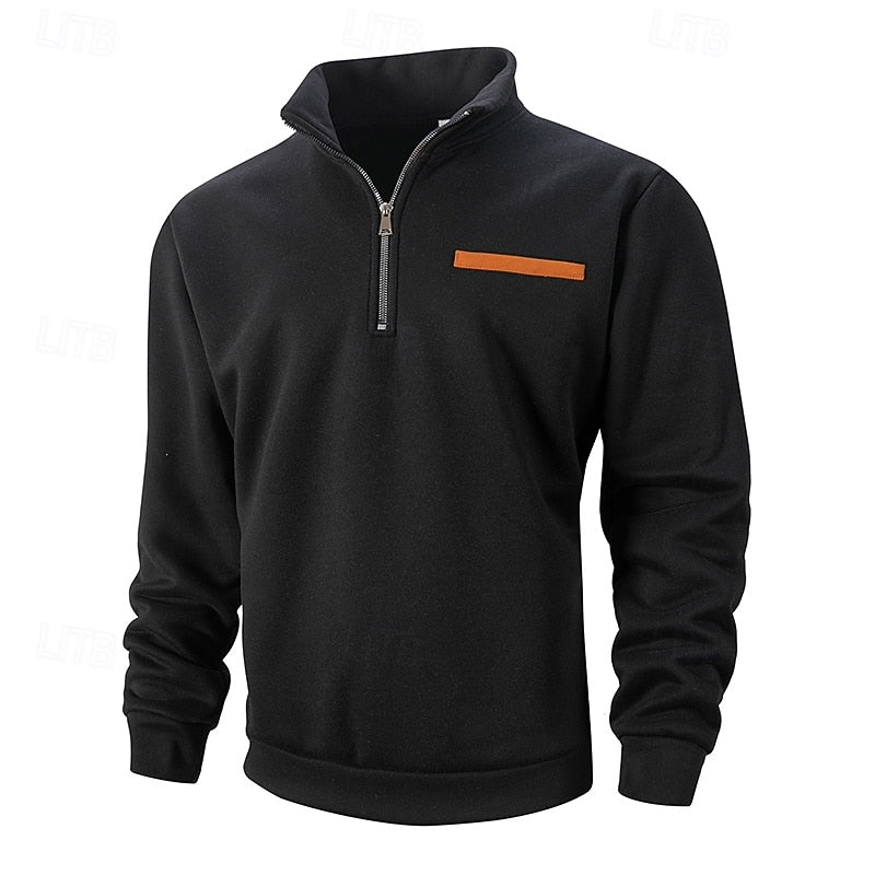 Elegancki zamek 1/4 sweter