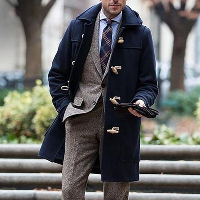 Z kapturem Toggle Overcoat