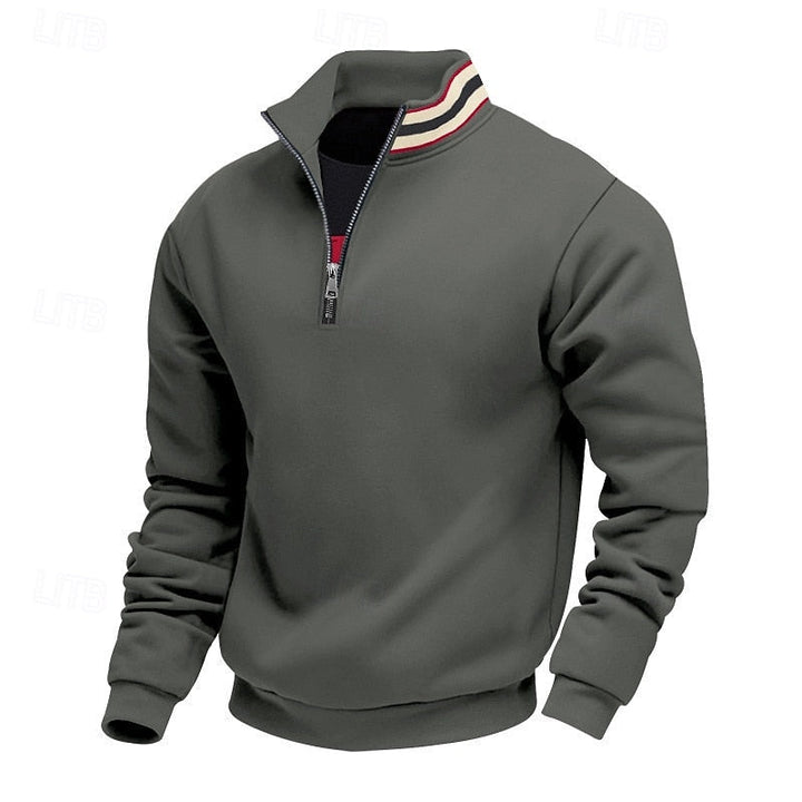 Zamek 1/4 stójka sweter