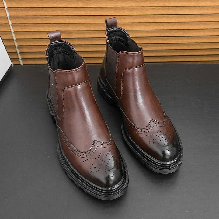 Wingtip sztyblety chelsea