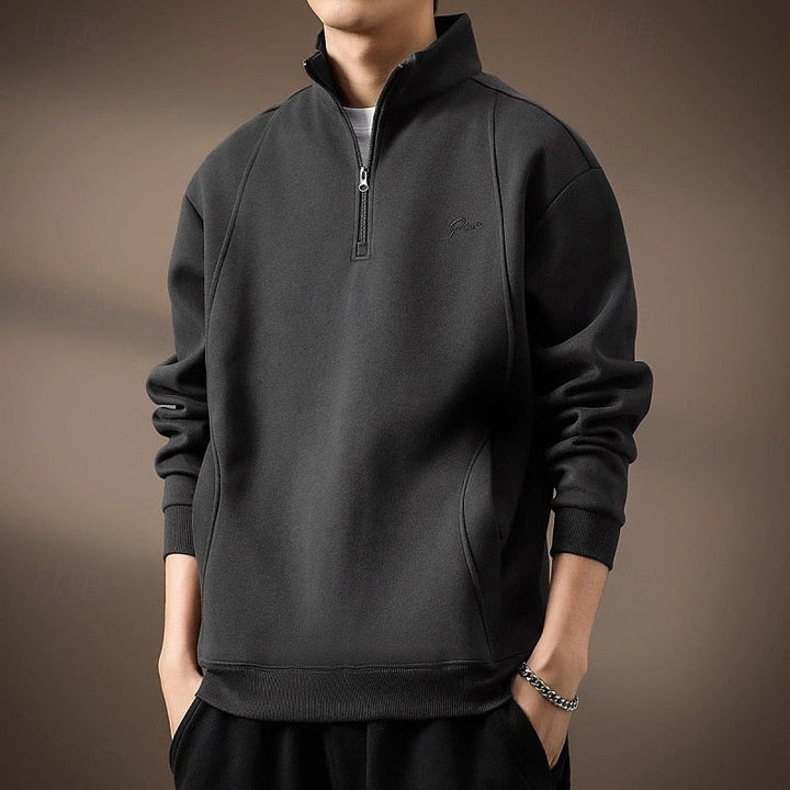 Klasyczny zamek 1/4 bluza