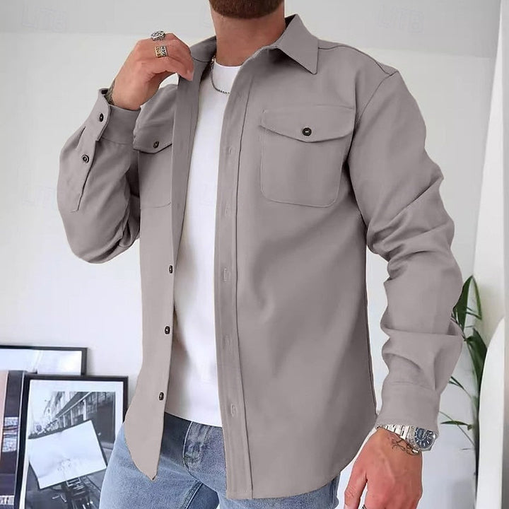 Klasyczny użytkowy Overshirt