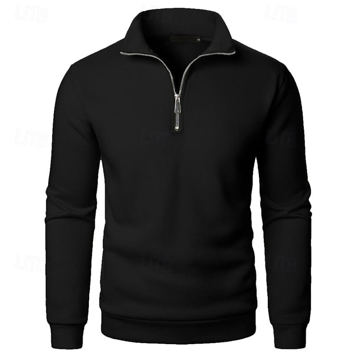 Zamek 1/4 stójka sweter