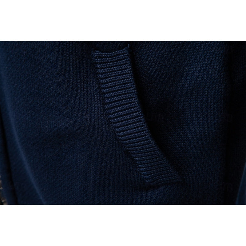 Fair Isle Zip-Up Christmas kardigan