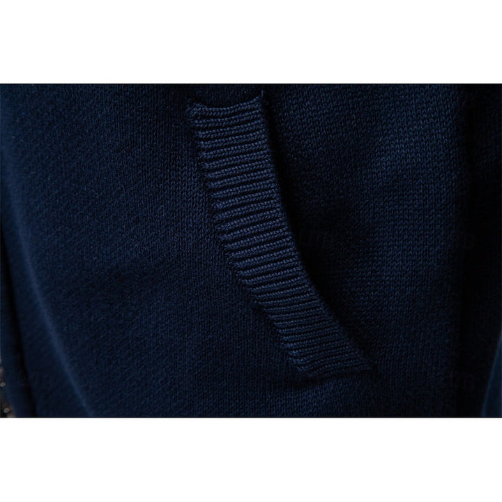 Fair Isle Zip-Up Christmas kardigan