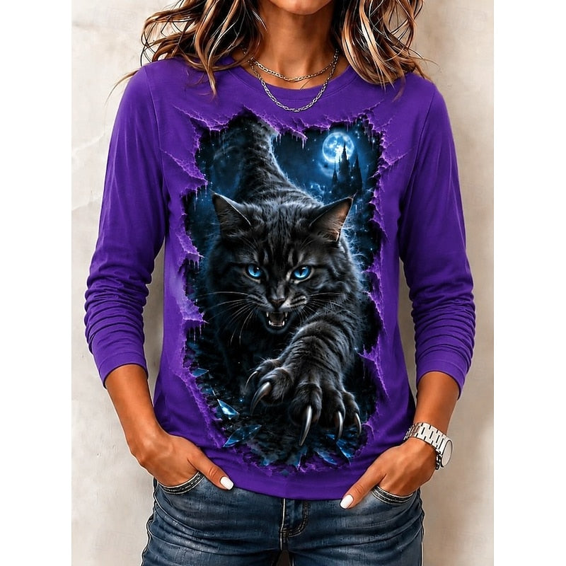 Graficzny Halloween top