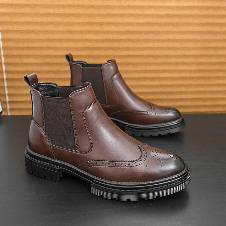 Wingtip sztyblety chelsea