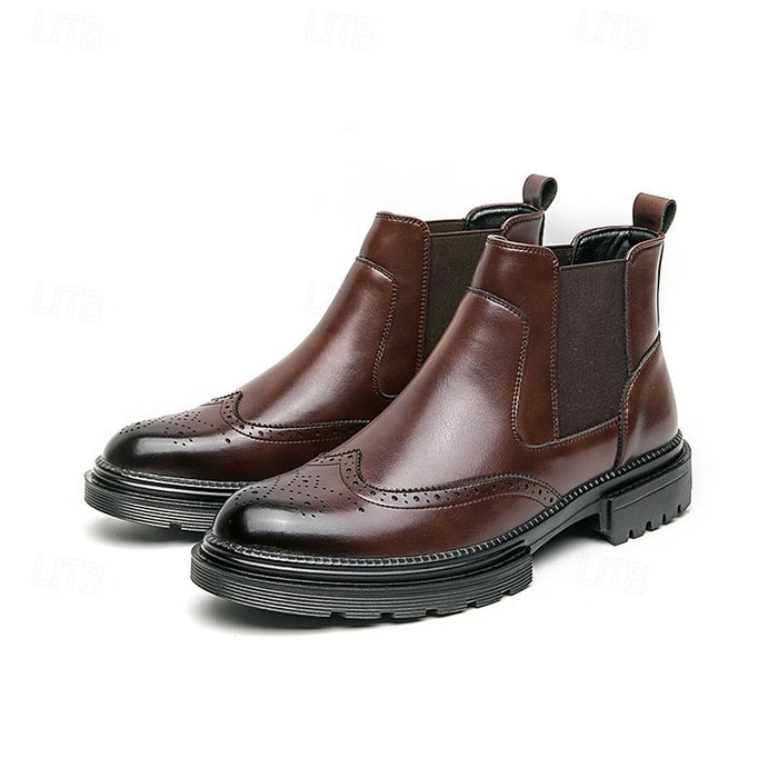 Wingtip sztyblety chelsea
