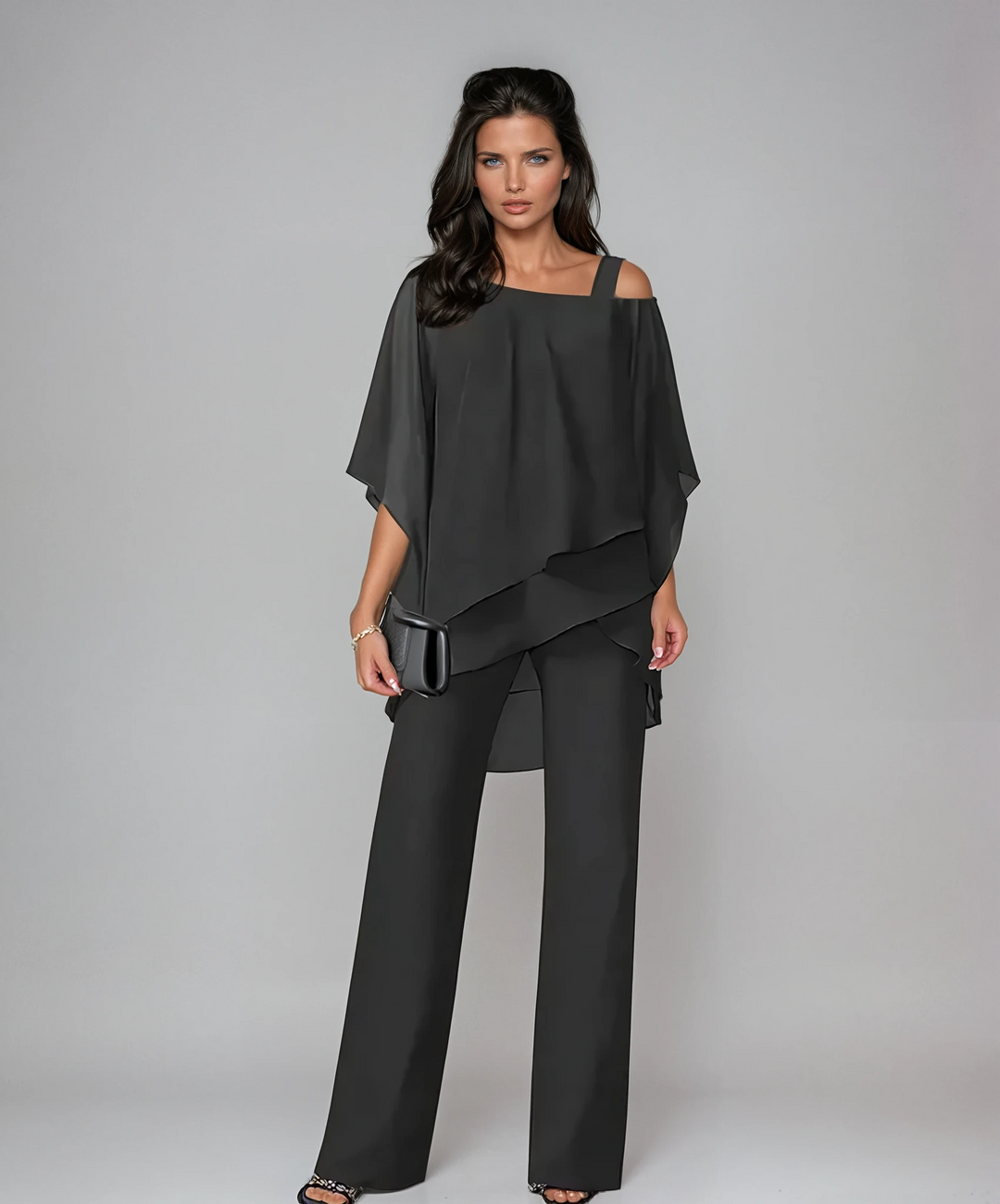 Elegancki Two-Piece Layered zestaw