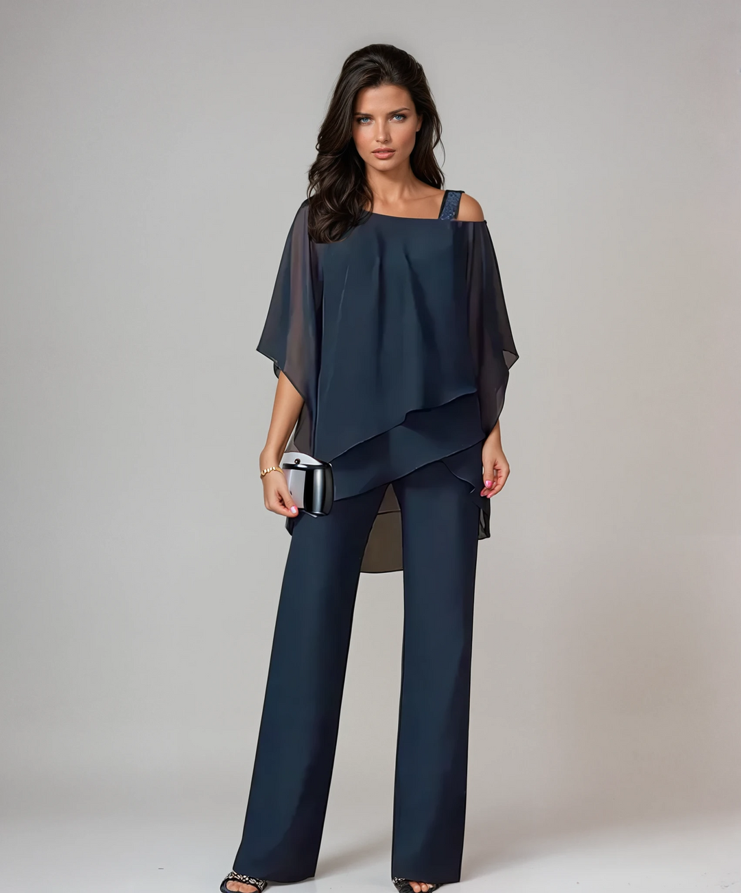 Elegancki Two-Piece Layered zestaw