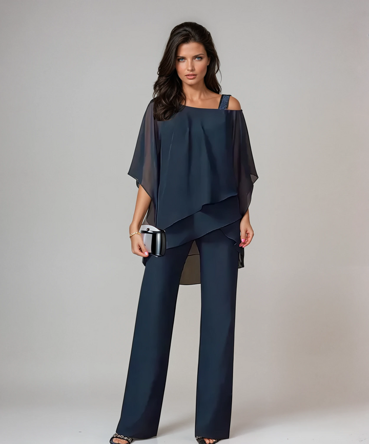 Elegancki Two-Piece Layered zestaw