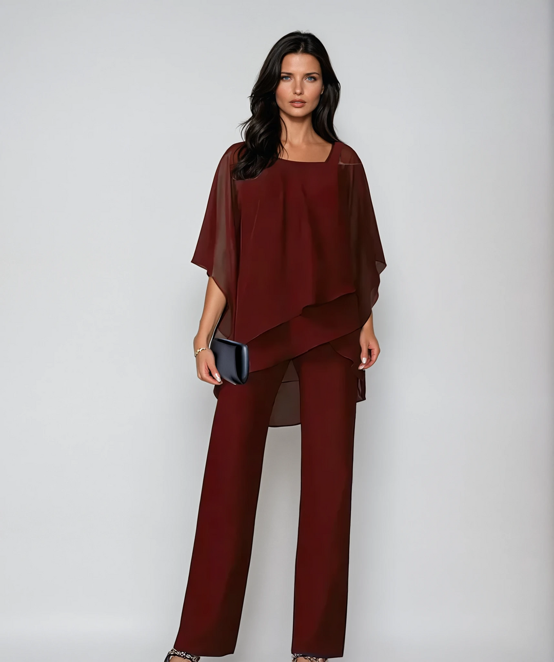 Elegancki Two-Piece Layered zestaw
