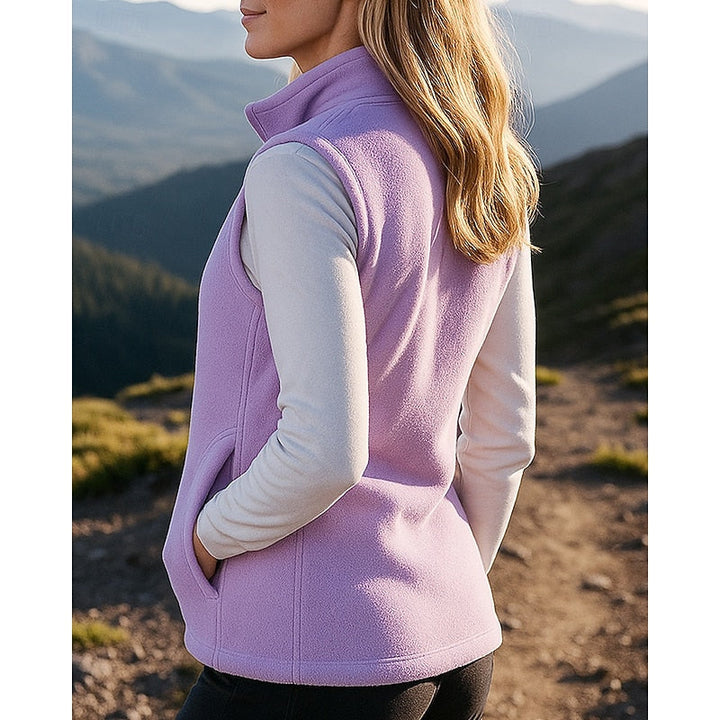 Przytulny Zip-Up kamizelka