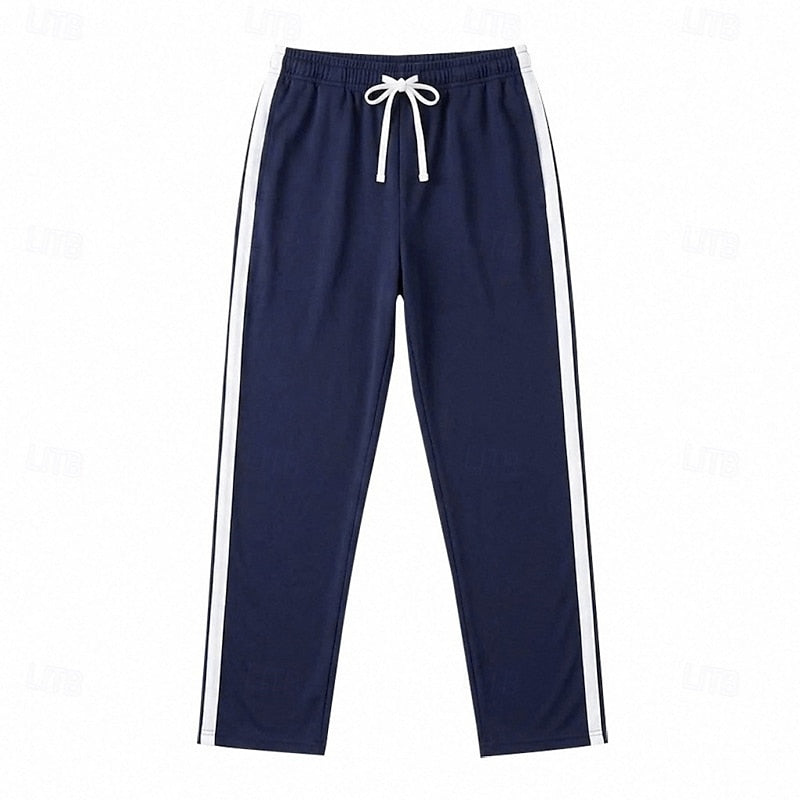 Swobodny Side-Stripe spodnie dresowe