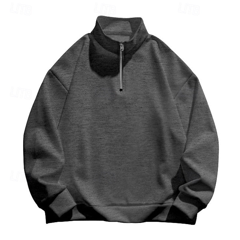Zamek 1/4 stójka sweter