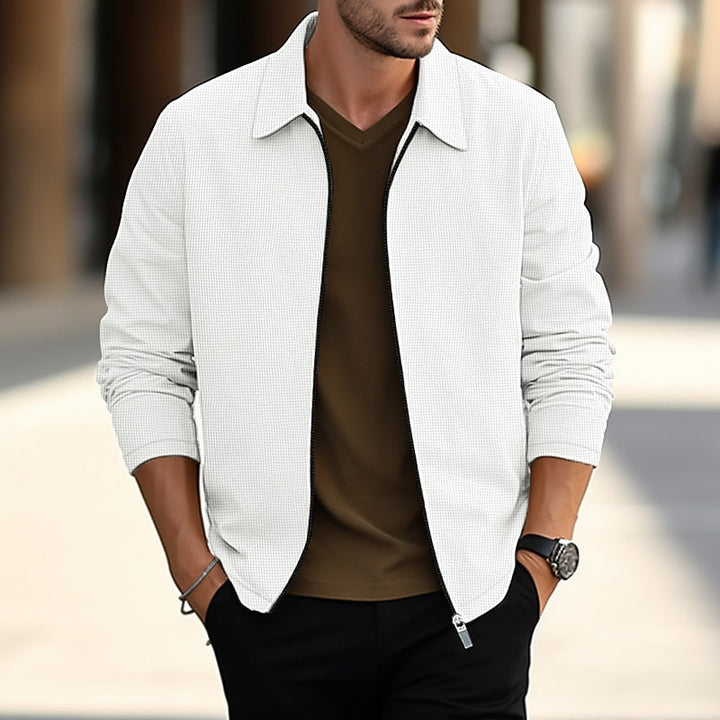 Lekki fakturowany Overshirt