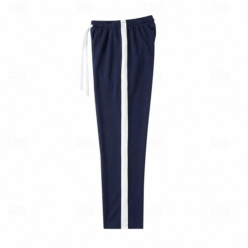 Swobodny Side-Stripe spodnie dresowe