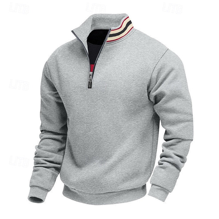 Zamek 1/4 stójka sweter
