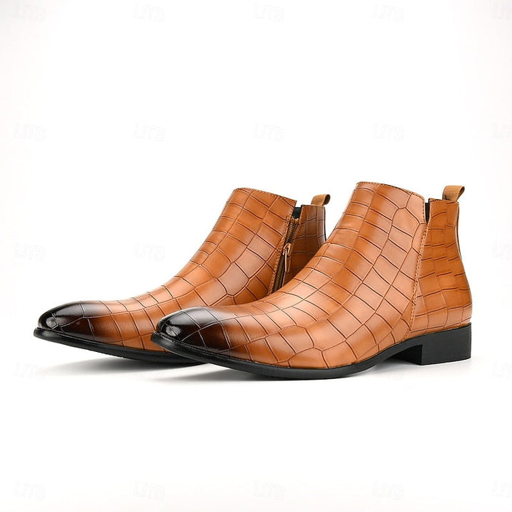 Elegancki wsuwane sztyblety chelsea
