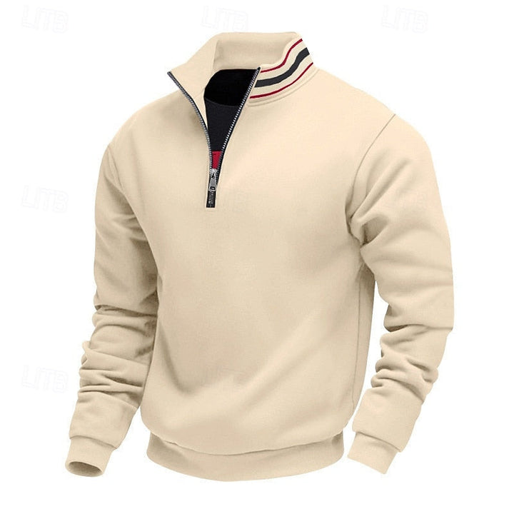 Zamek 1/4 stójka sweter