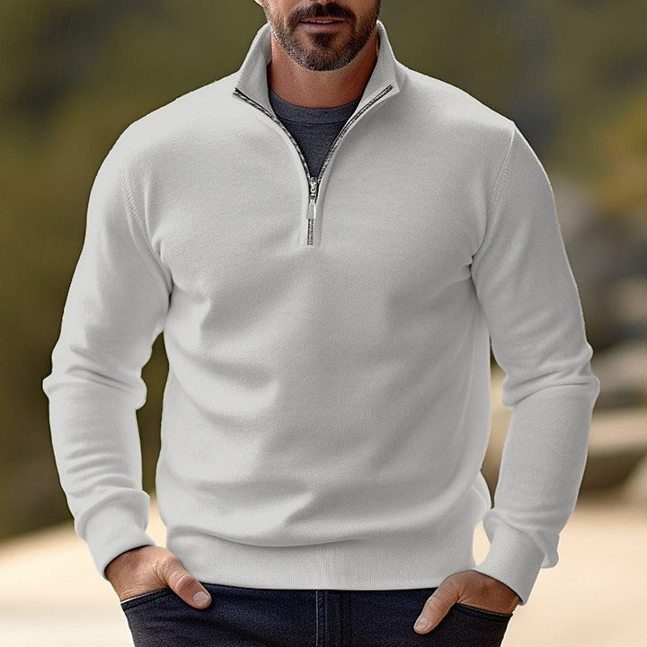 Elegancki zamek 1/2 sweter