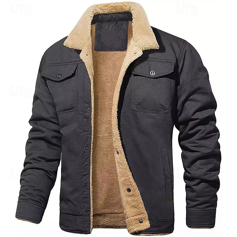 Sherpa-Lined Trucker kurtka