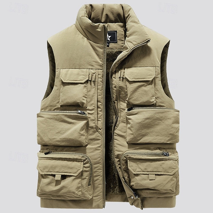 Solidny Multi-Pocket użytkowy kamizelka