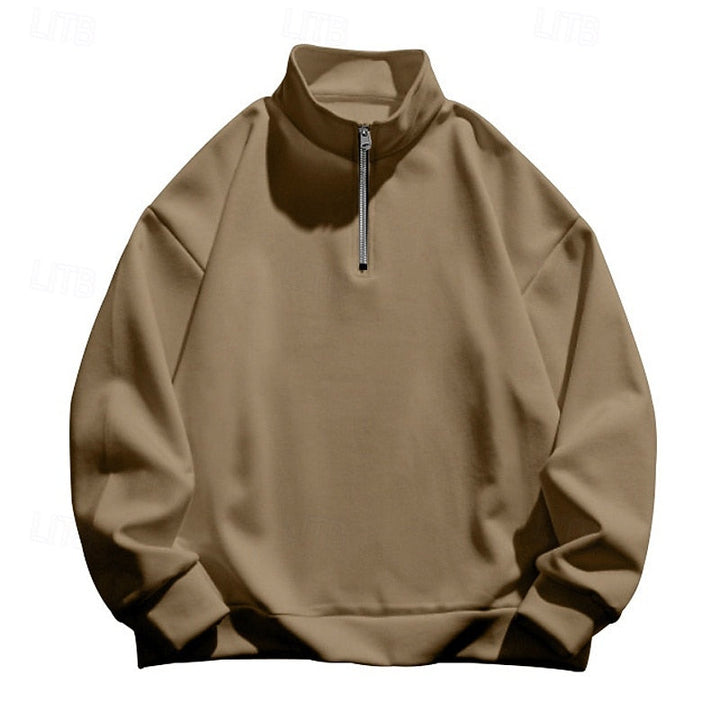 Zamek 1/4 stójka sweter