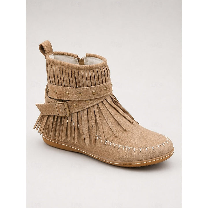 Fringe Moccasin botki