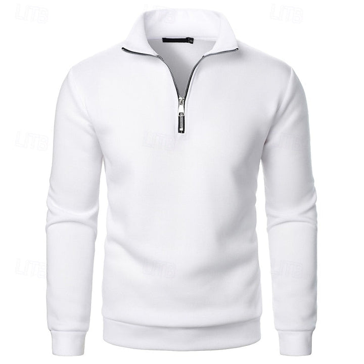 Zamek 1/4 stójka sweter