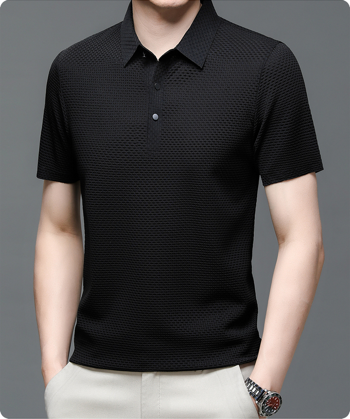 Stylowy Button-Up koszulka polo