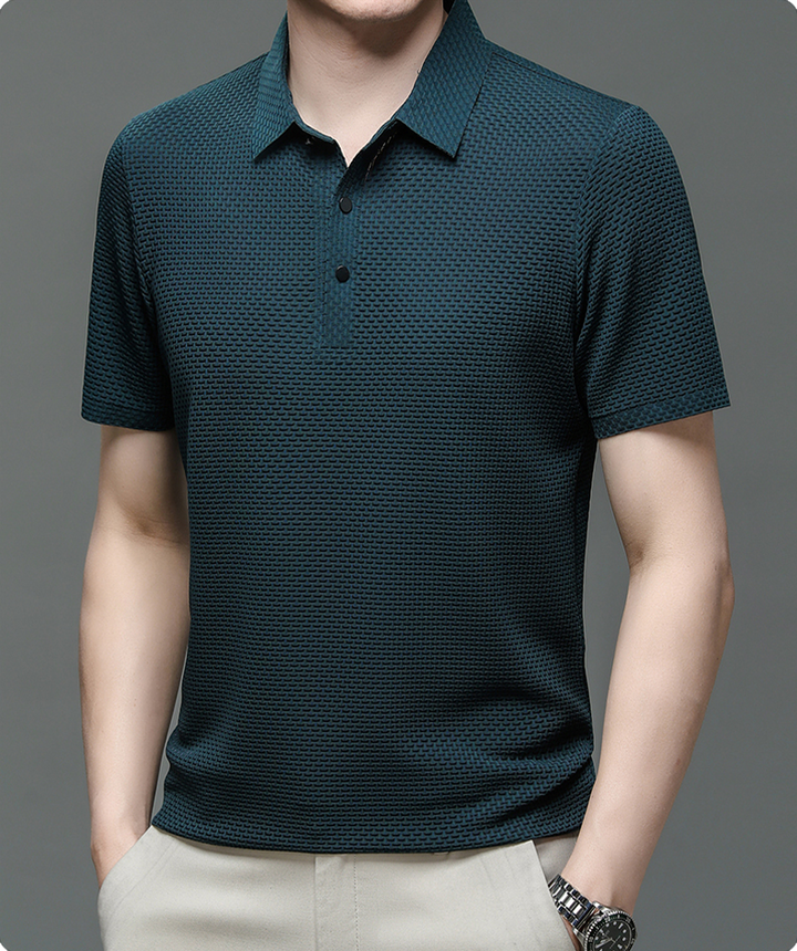Stylowy Button-Up koszulka polo
