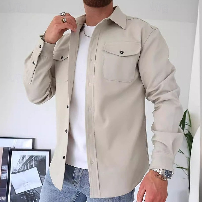 Klasyczny użytkowy Overshirt