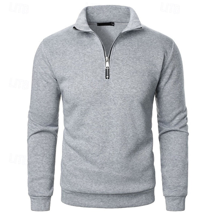 Zamek 1/4 stójka sweter