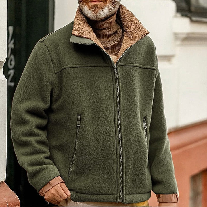 Sherpa-Collar pełny-zamek kurtka