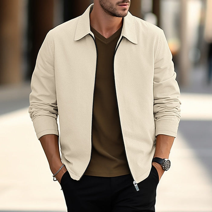 Lekki fakturowany Overshirt