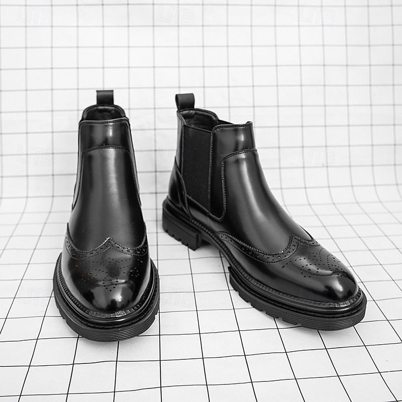 Wingtip sztyblety chelsea