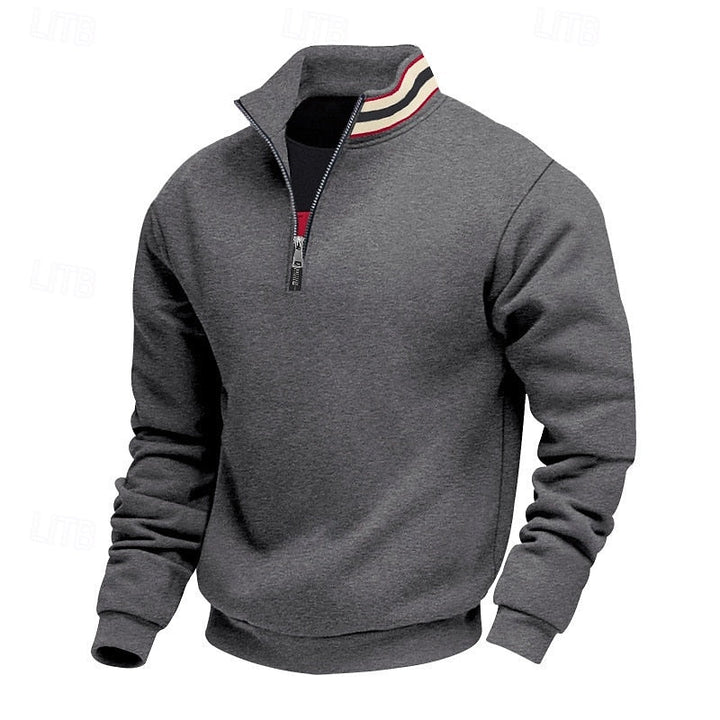 Zamek 1/4 stójka sweter
