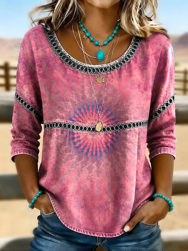 Boho Eyelet top