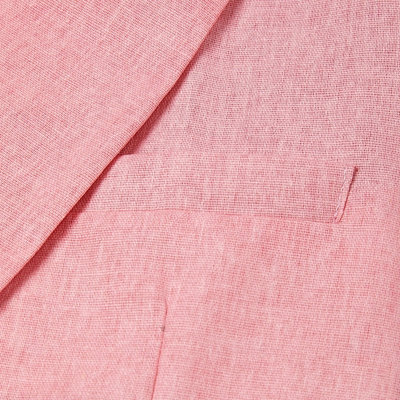 Dopasowany Notch-Collar marynarka
