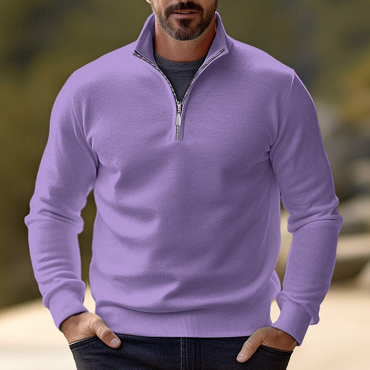 Elegancki zamek 1/2 sweter