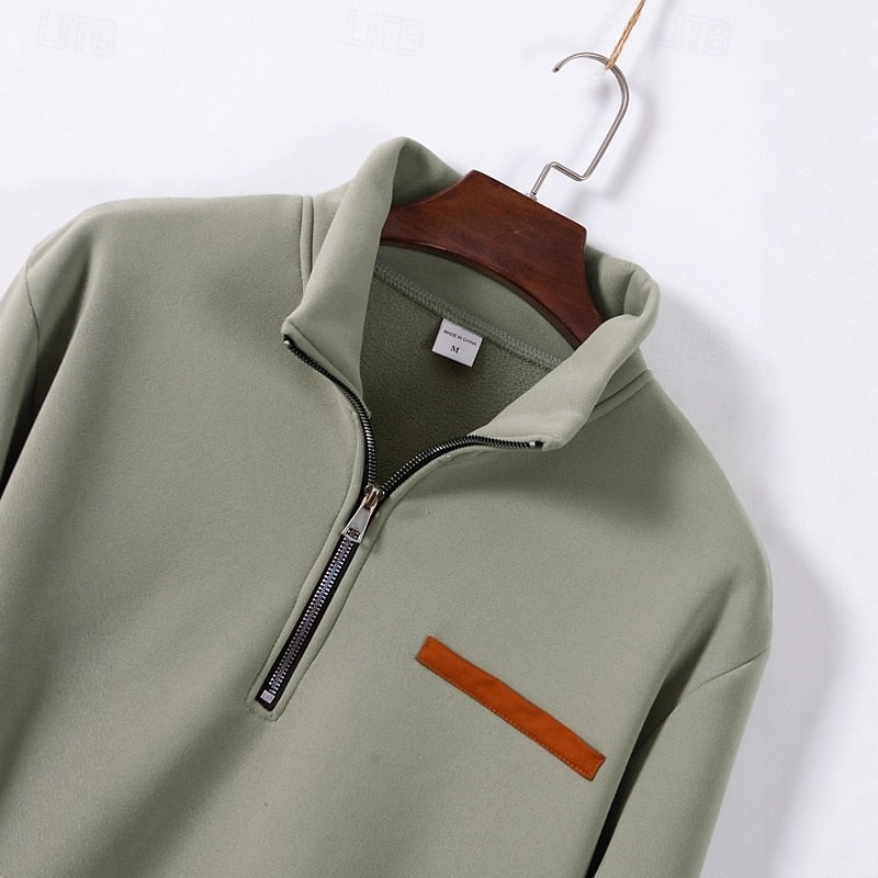Elegancki zamek 1/4 sweter
