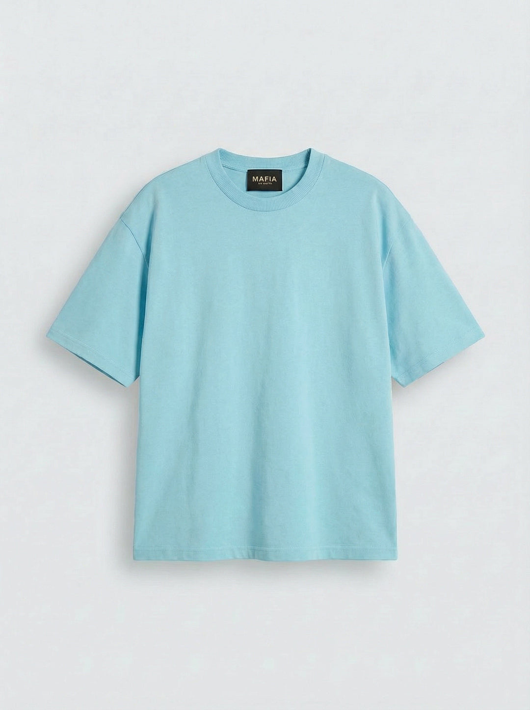 Oversize Basic T-Shirt - Babyblue