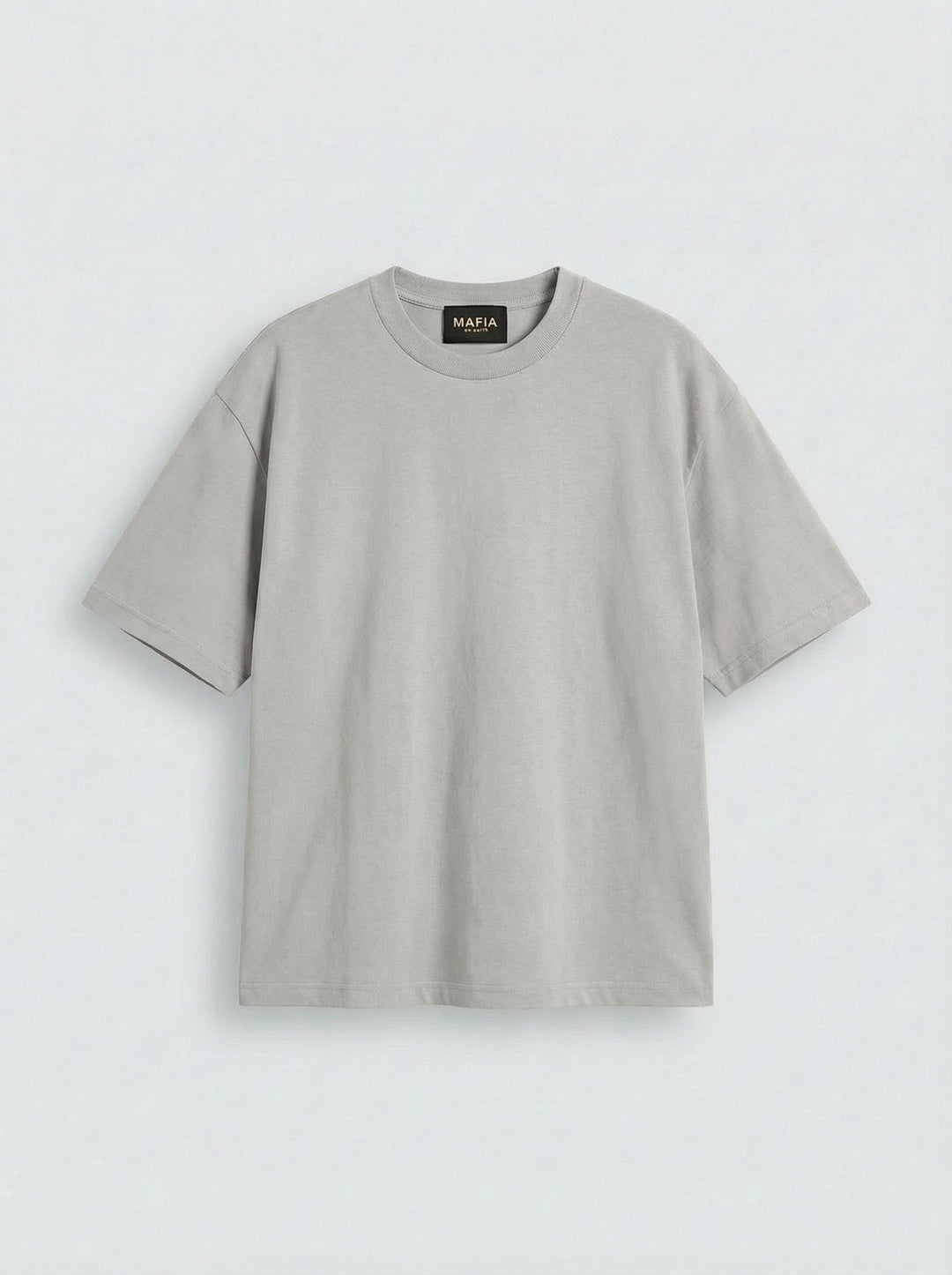 Oversize Basic T-Shirt - Szary