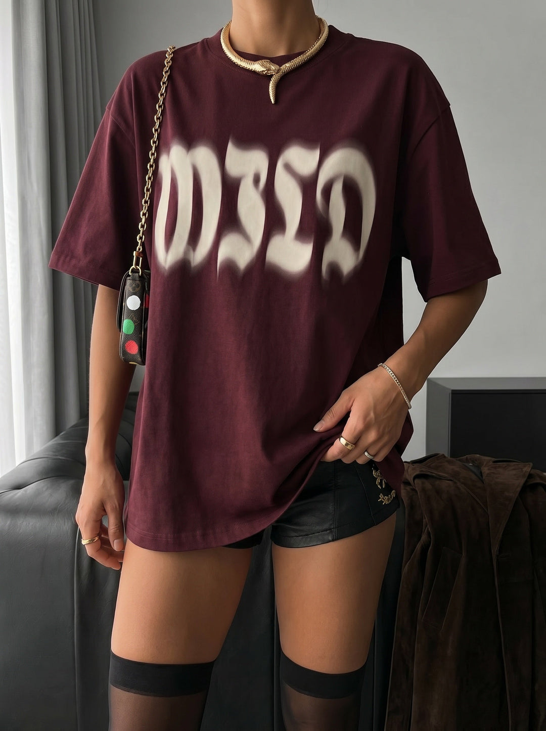 T-shirt Oversize Wild - Port Royale