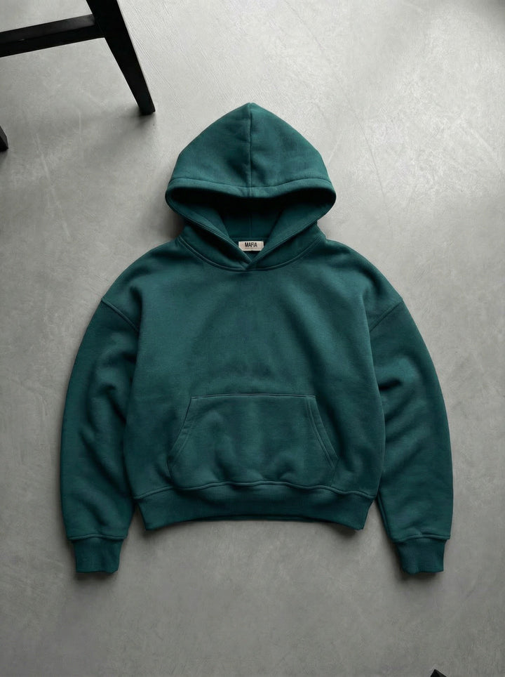 Oversize Basic Hoodie - Morska Moszcz