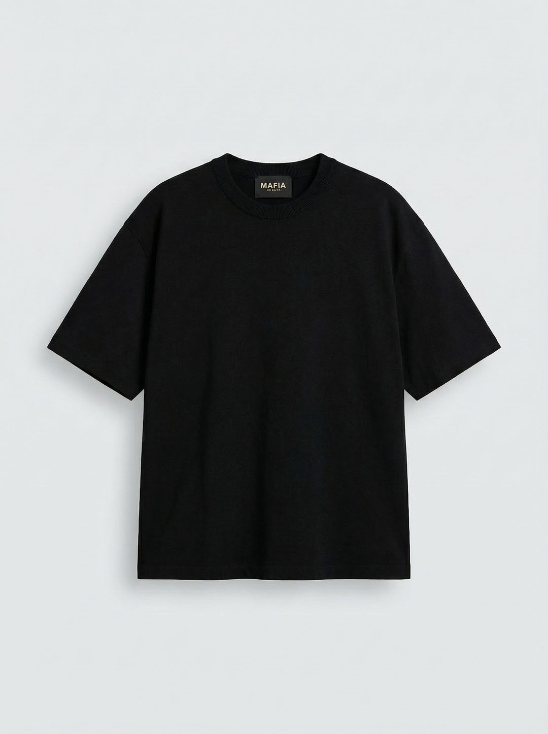 Oversize Basic T-Shirt - Czarny